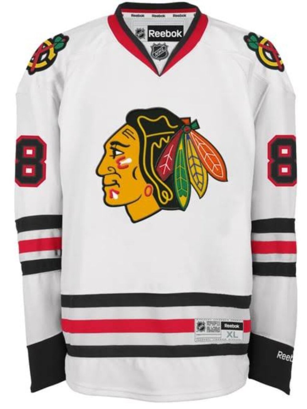 Reebok NHL Chicago Blackhawks PATRICK KANE Jersey YOUTH SIZE LARGE/ XL